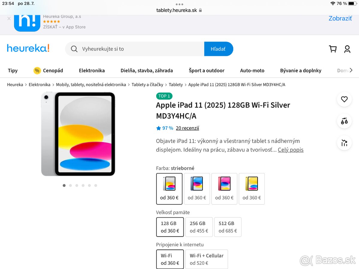 Tablet Apple iPad11” 2025
