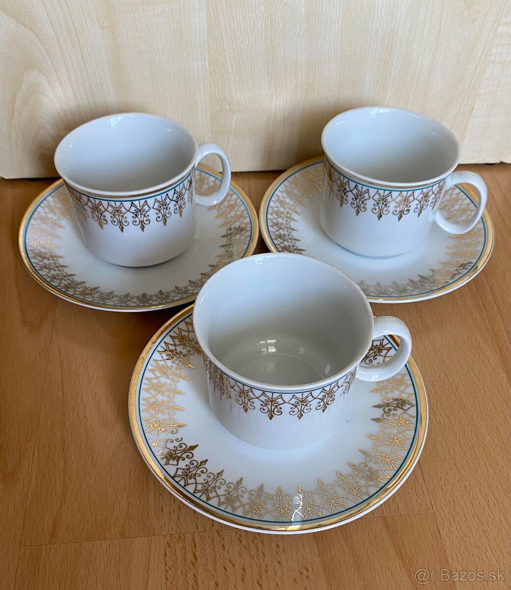 Porcelánová kávová súprava