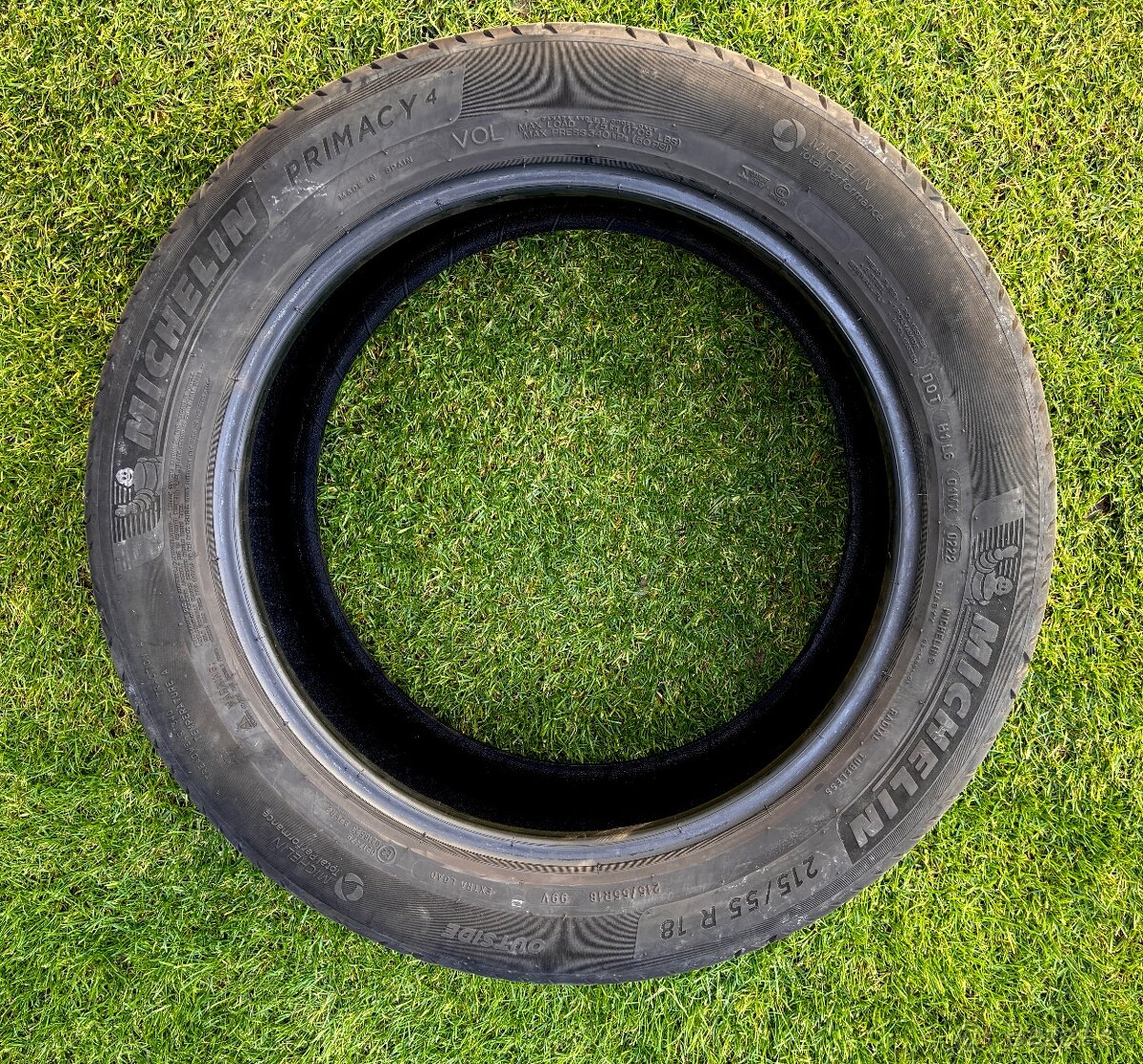Predám pneumatiky MICHELIN Primacy 4 215/55 R18 99V