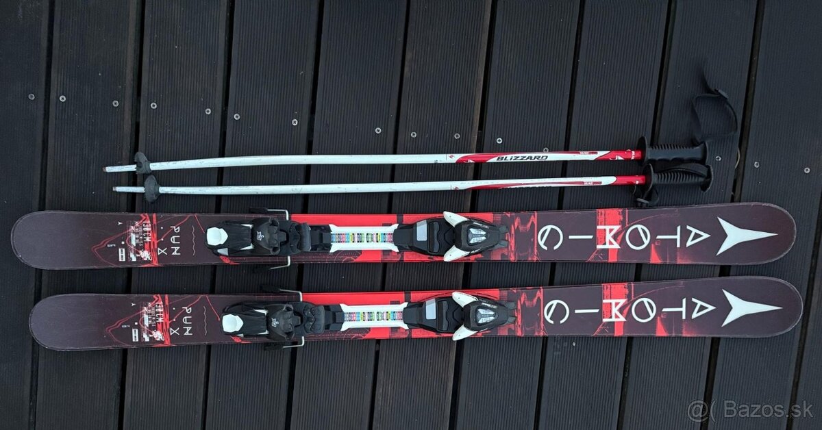 Freestylové lyže Atomic Punx 130 cm + originálne viazanie