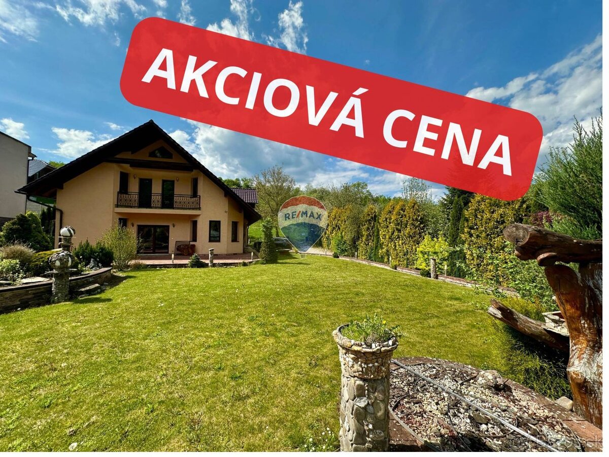 Zariadený novopostavený rodinný dom v nádhernej prírode