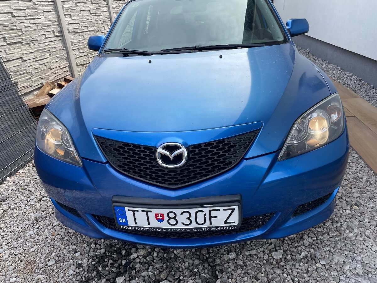 Mazda 3 1,6tdi výmena