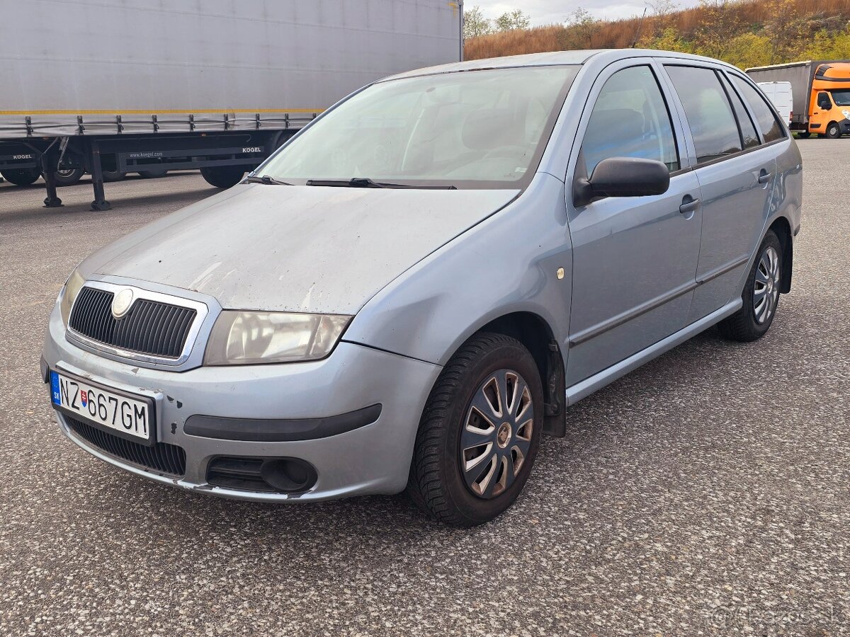 Škoda Fabia Combi 1,2HTP 2005 LPG