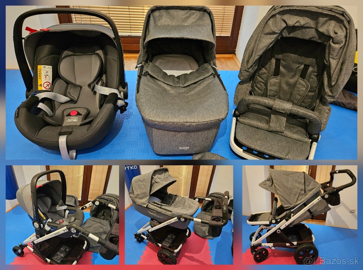 Britax Go Next 3-kombinácia + príslušenstvo