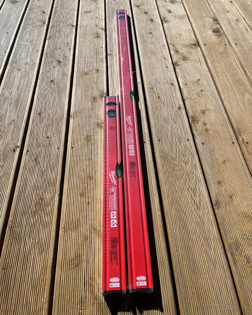 Milwaukee vodováhy SLIM