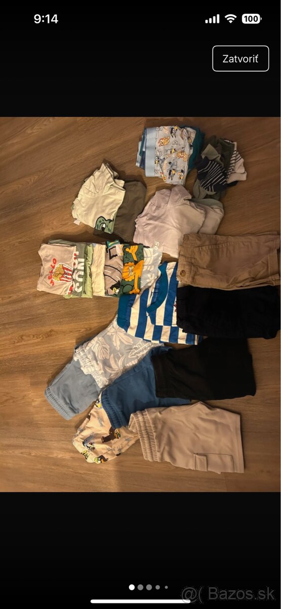 Balík oblecenia 98-104