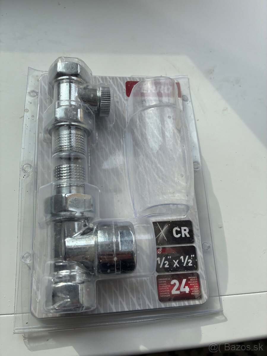 Šróbenie k radiátoru