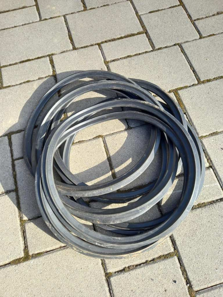 Nove tesnenie 400 mm korugovana rura