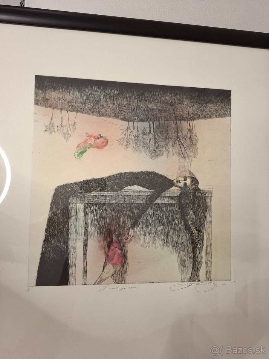 Katarína Vavrová - Grafika - Život je Sen
