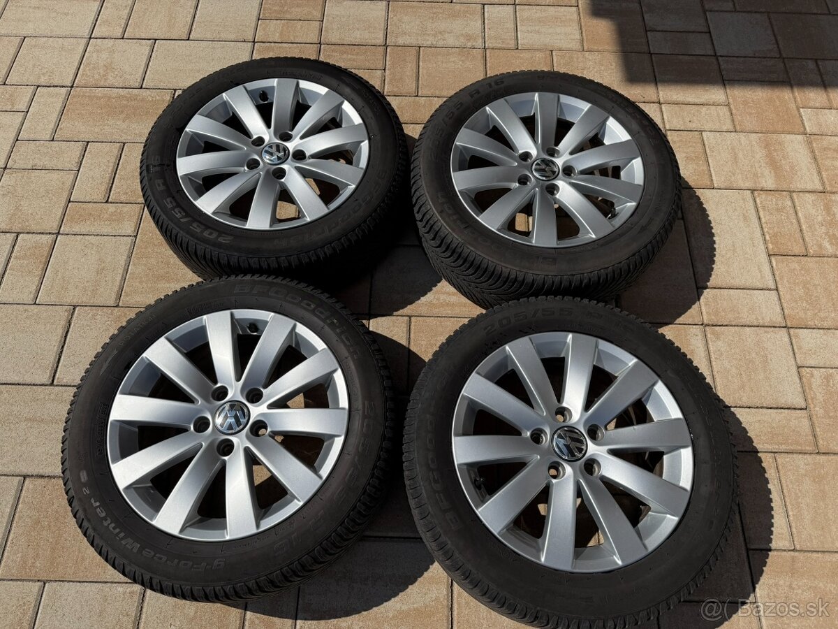 Hliníkové disky R16 VW Passat B7