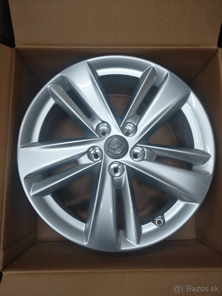 17" alu 5 x 108 + letné pneu OPEL,PEUGEOT,CITROEN,TOYOTA.