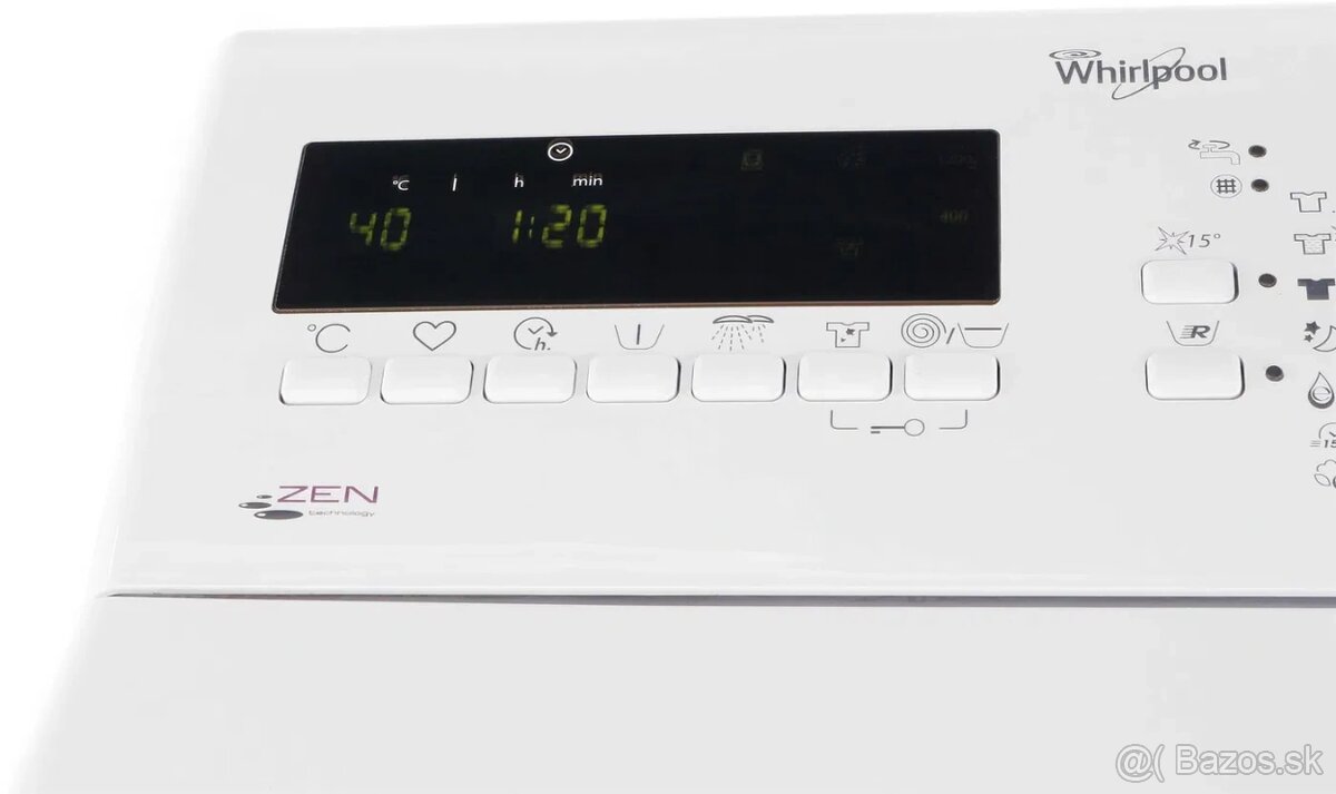 Predám 22-MESAČNÁ plnefunkčná automatická práčka WHIRLPOOL