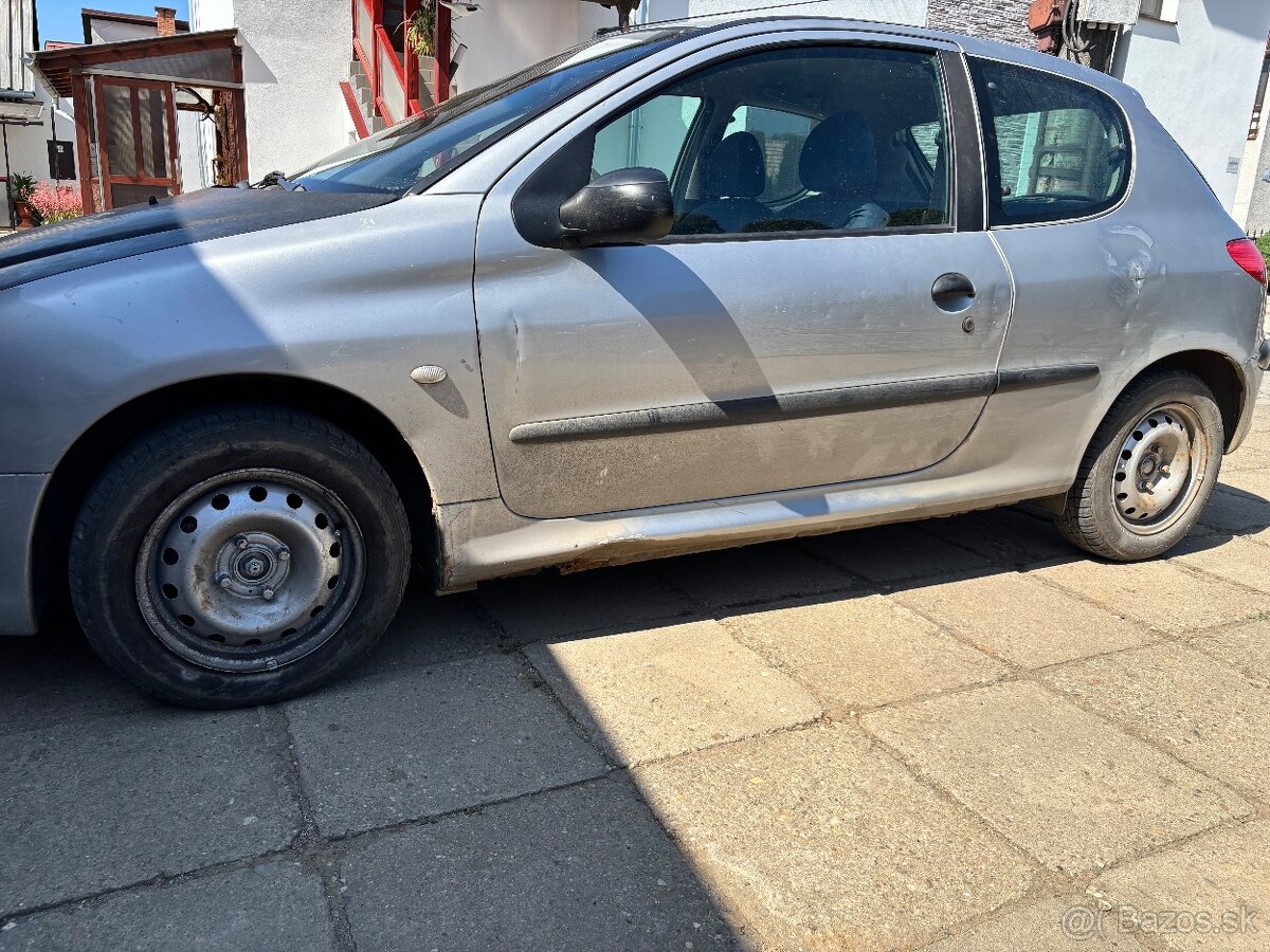 Predám Peugeot 206, 1.9 Diesel, 51 kW — 300€