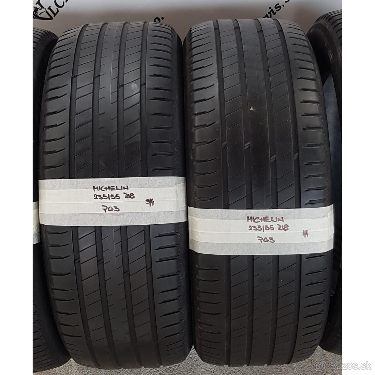Letné pneumatiky 235/55 R18 MICHELIN