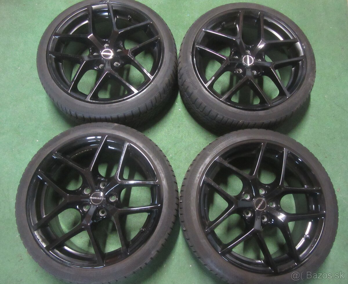 R18 Zimná sada BORBET rozteč 5x112 225/40R18 continental