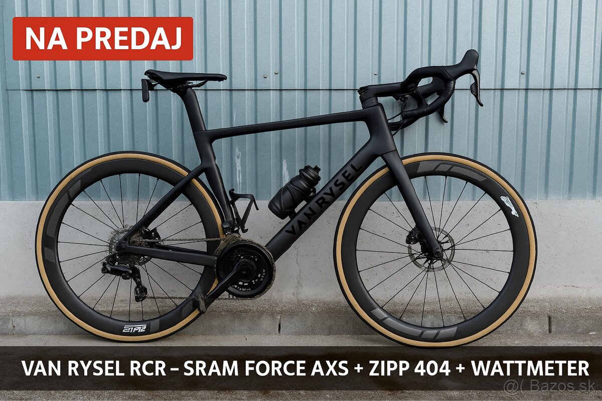 Na predaj:cestný bicykel VAN RYSEL/SRAM Force AXS/vel. ,,L”