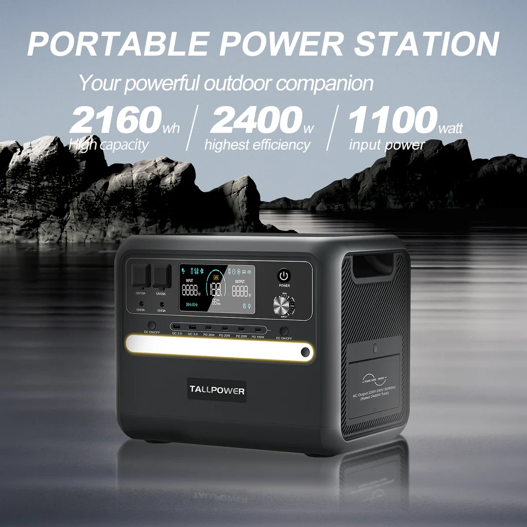 Nabíjacia stanica – batériové úložisko TALLPOWER V2400