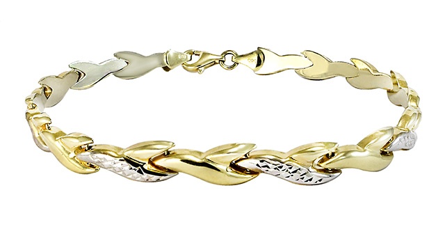 Zlatý náramok Glare 516