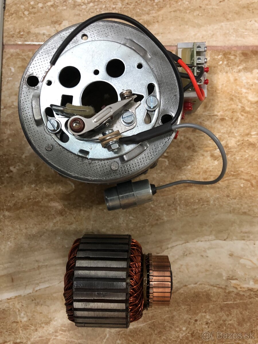 Jawa kývačka, panelka 250 - zapalovanie po GO, + pól