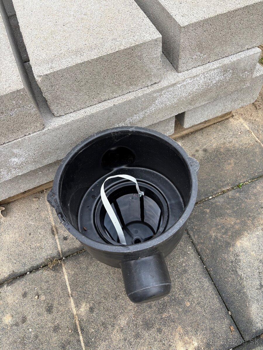 Filter, Filtračná šachta na dažďovú vodu