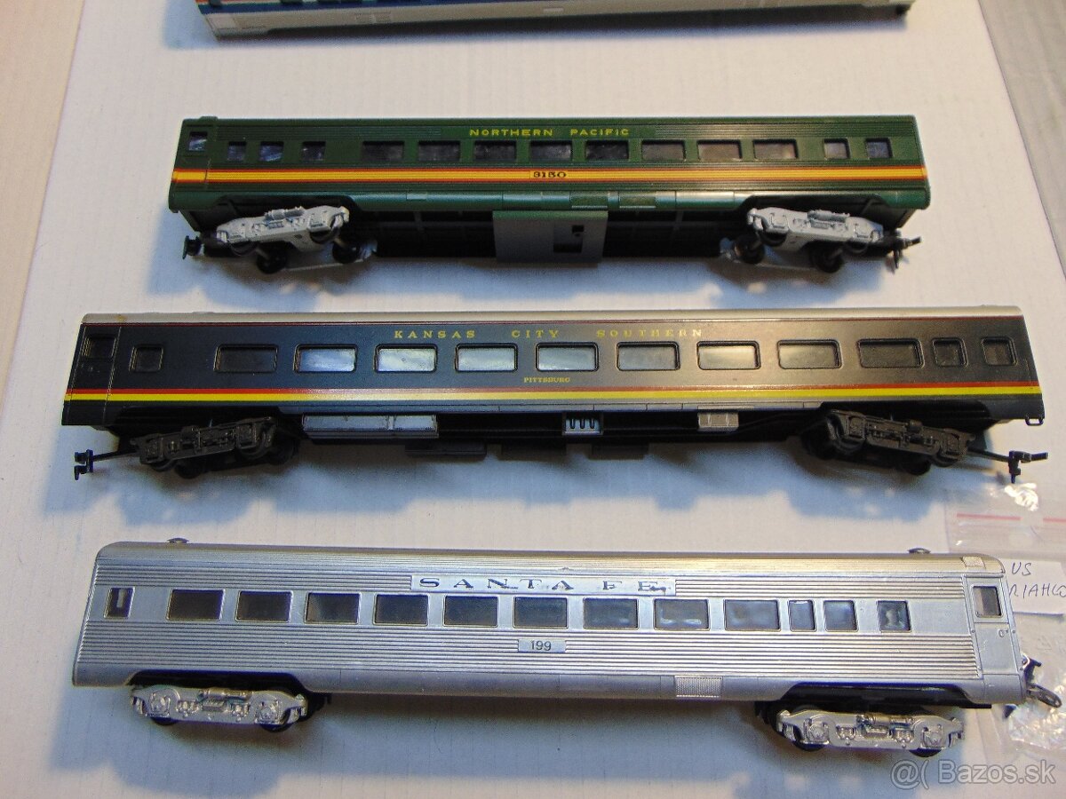 vláčiky HO-Amerika