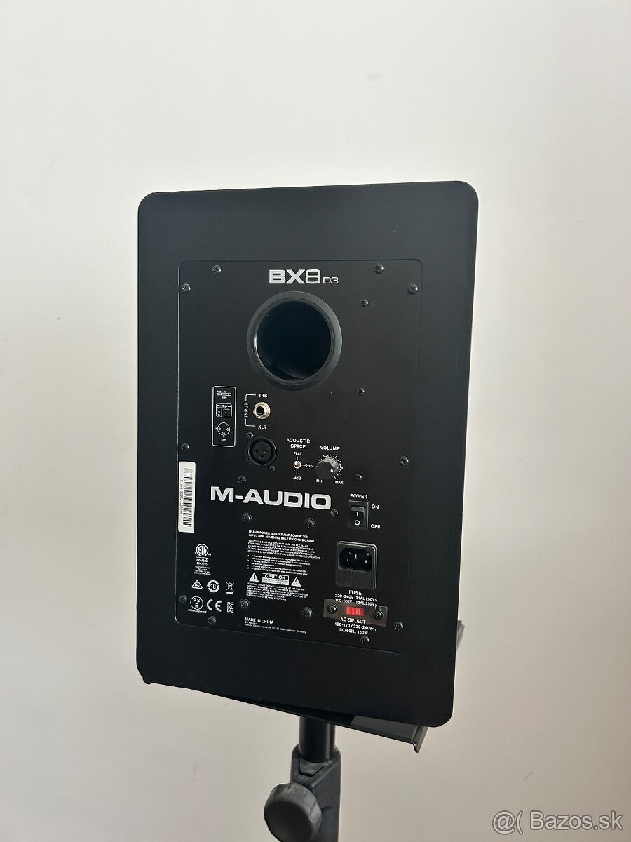 Preda tudiove monitory M-Audio BX8 D3