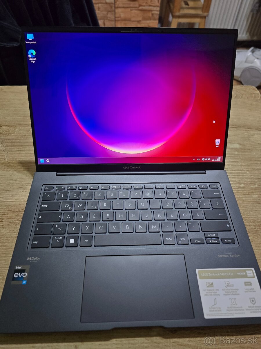 ASUS Zenbook 14X OLED s i9 procesorom 13 generacie 16gb ram