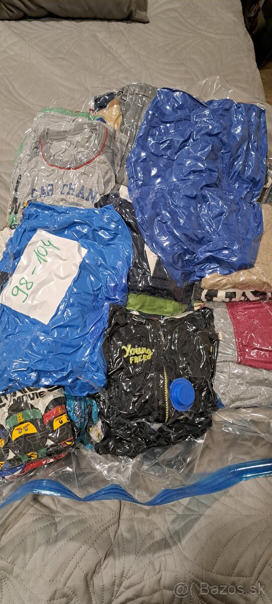 Balík oblečenia chlapec 98-104