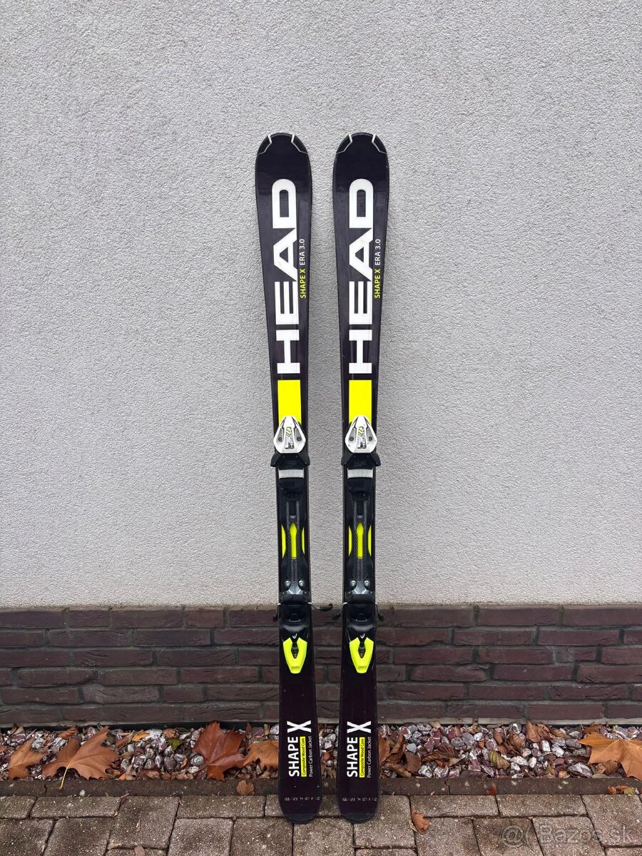 Predam kvalitne lyze HEAD Shape X s viazaním , 156 cm
