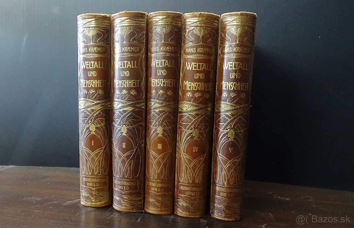 Weltall und Menschheit I-V.