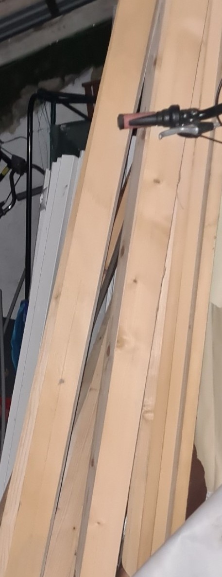 Hranole - strešné laty 80x80x3000-70x45x2800