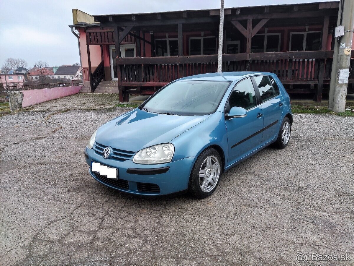 Volkswagen golf 5 1,4 55kw benzín