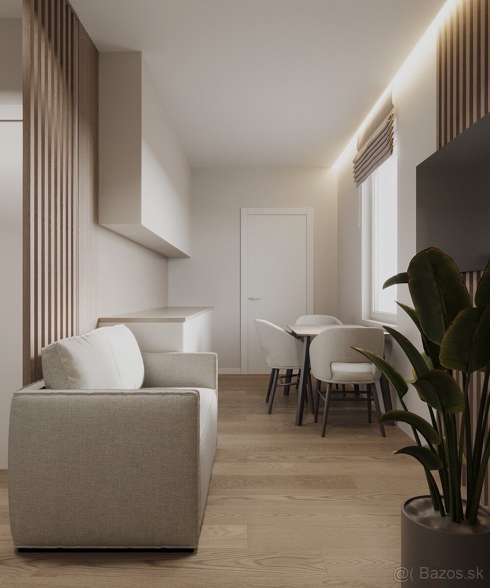 NA PREDAJ 1,5 IZBOVÝ BYT S TERASOU