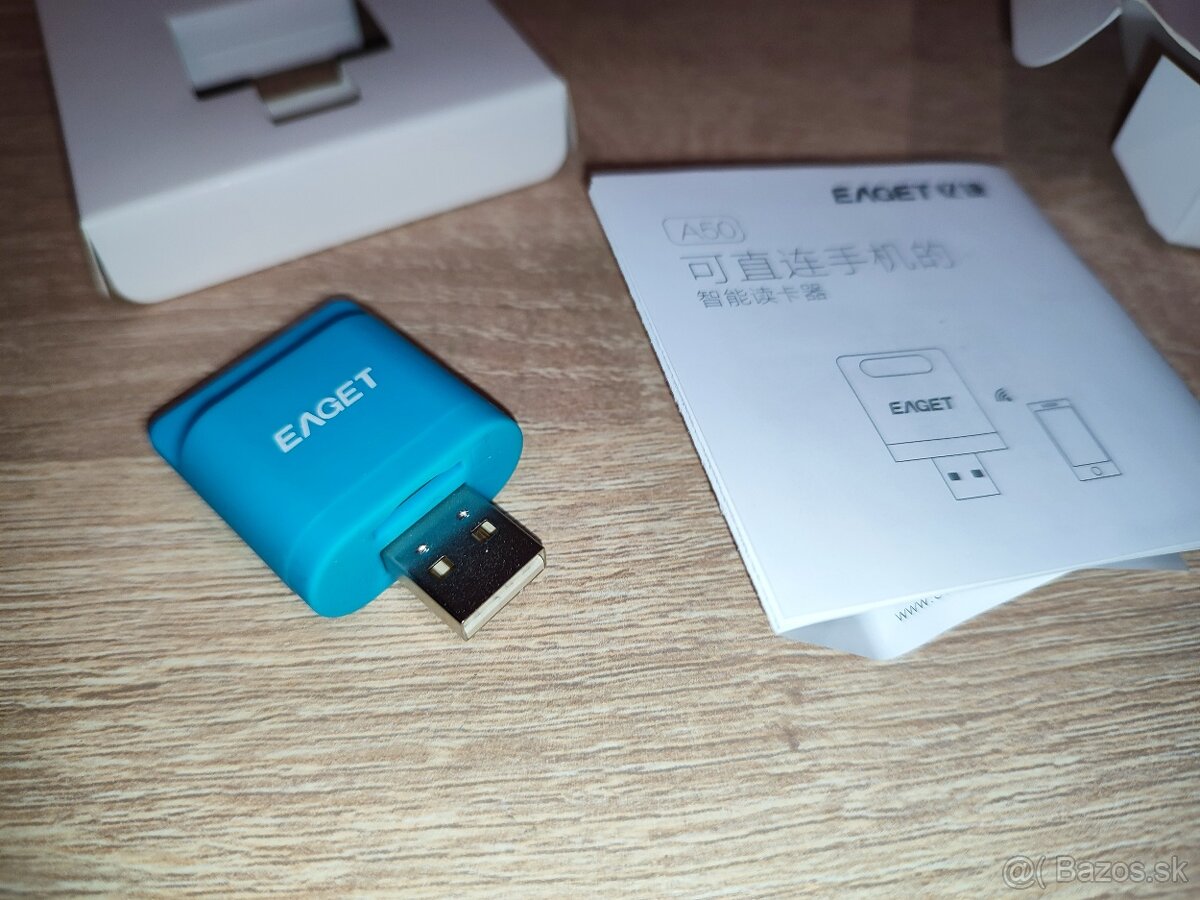 EAGET A50 USB/ bezdrotova wifi citacka kariet