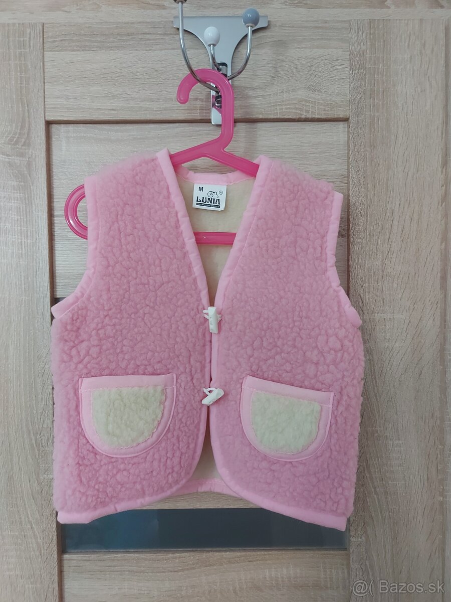 Vesta z ovcieho runa pre dievca NOVA