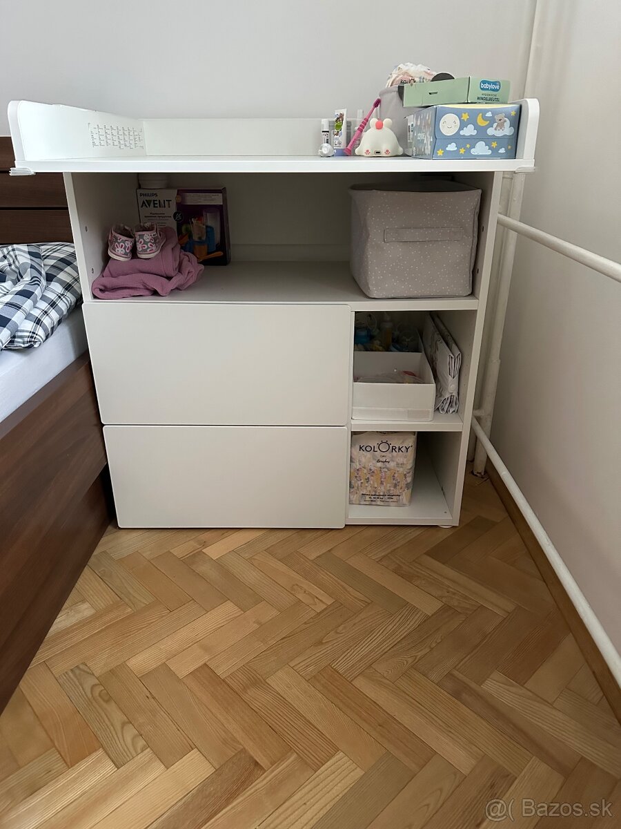 Prebaľovací pult Smastad