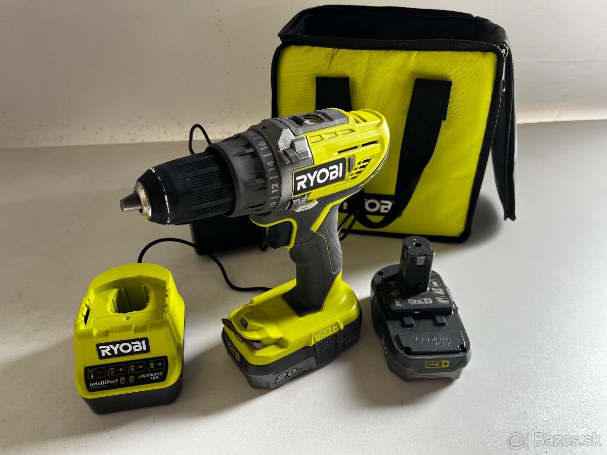 RYOBI R18DD3 aku vŕtačka