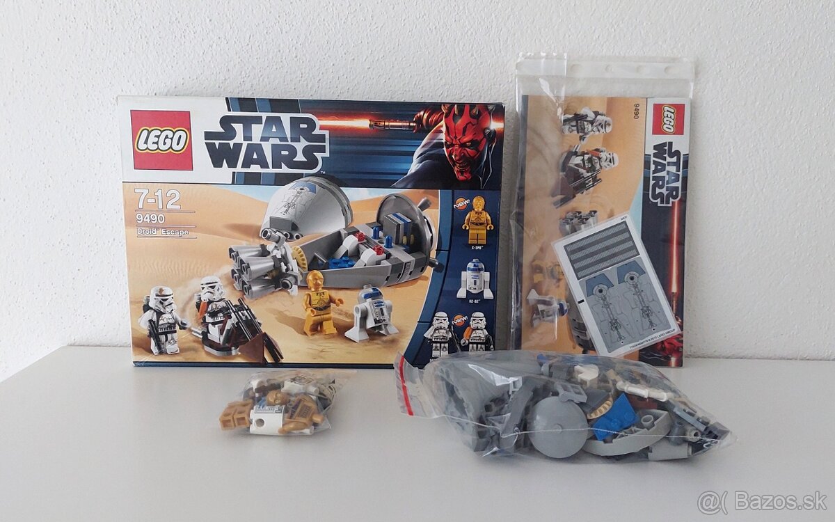 Predám LEGO Star Wars 9490 - Droid Escape (2012)