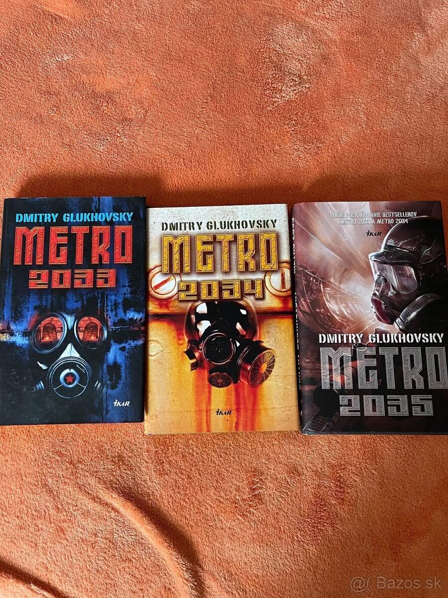 Predám Trilógiu Metro 2033, 2034 a 2035