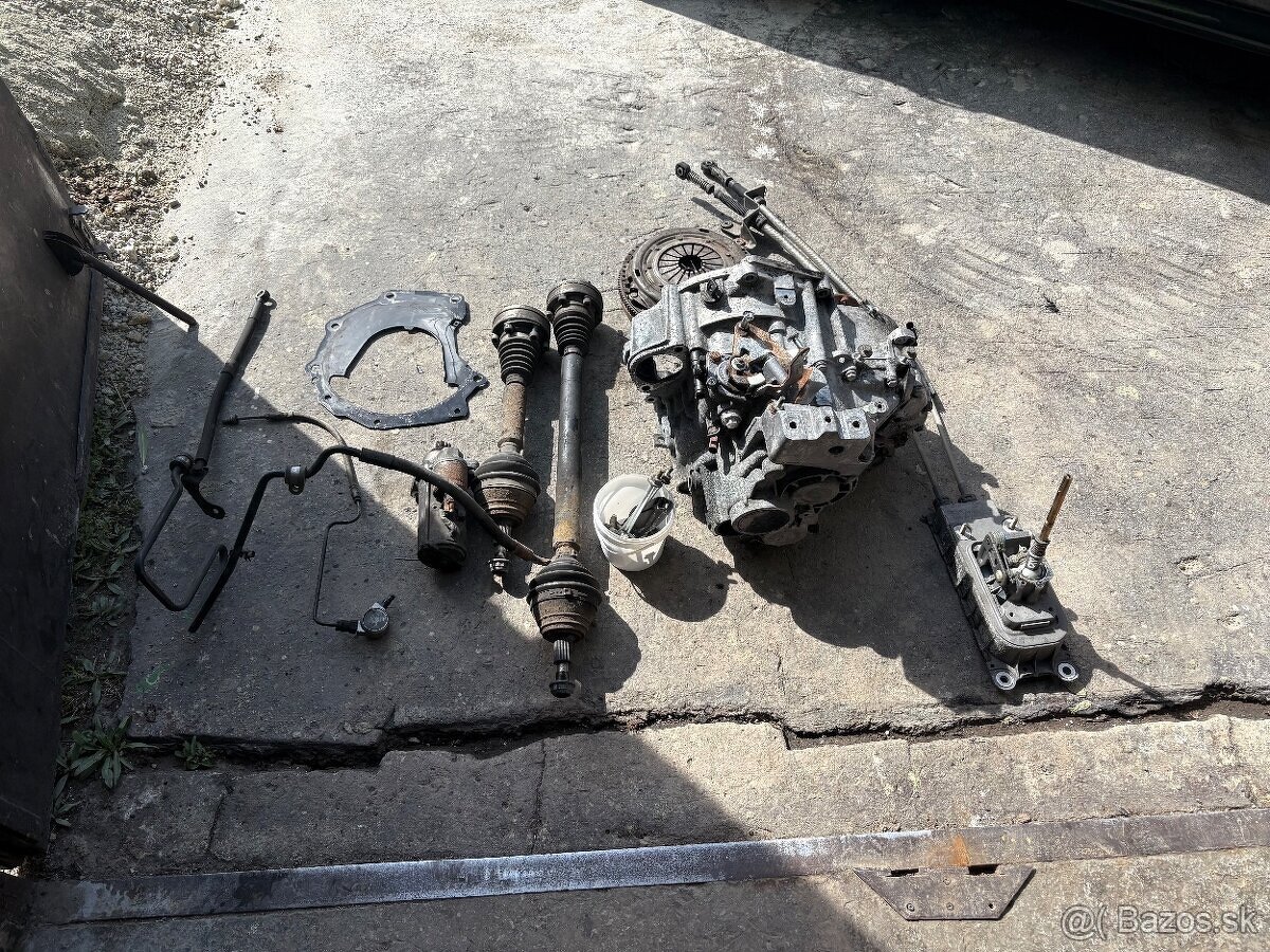 Prestavba 5q na 6q 1.9TDi