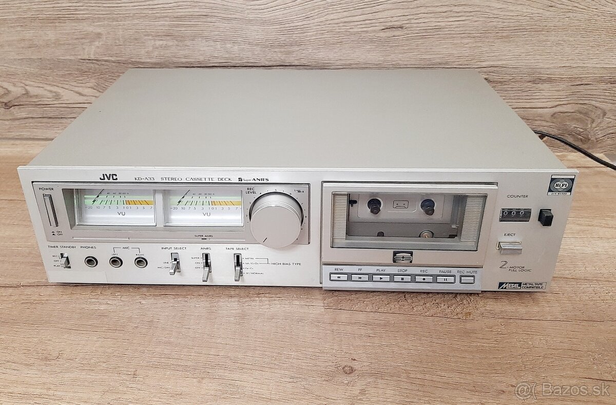 Vintage Casette Deck JVC KD-A33E