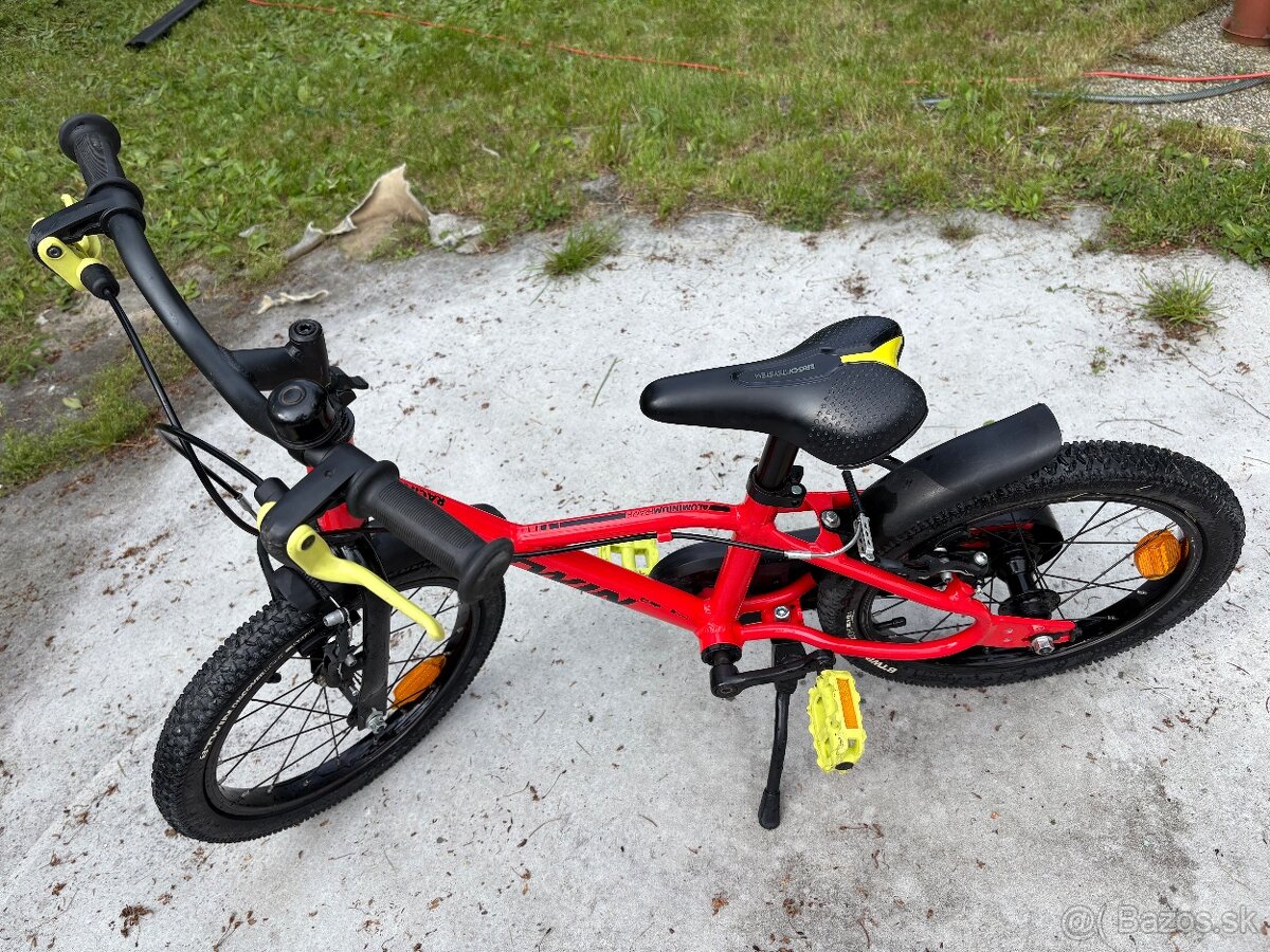 detsky bicykel, BTWIN 16", 4-6rokov,