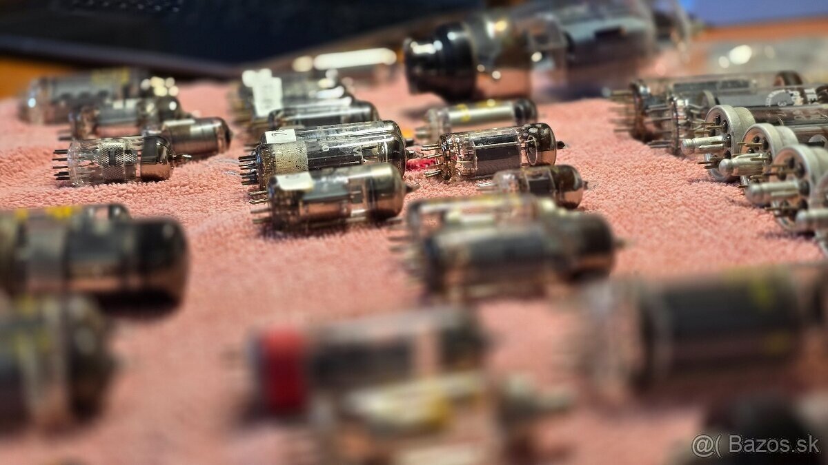 Predám nepoužité elektrónky