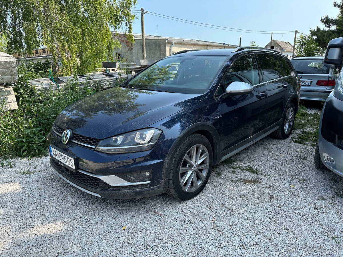 VW golf alltrack 2016 Čítať celý inzerát