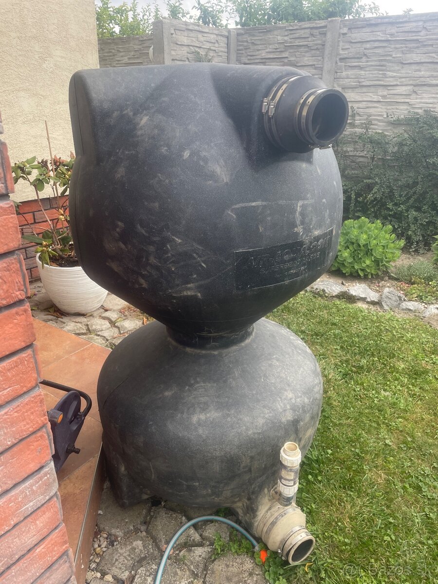 Tlakový jazierkovy bead filter