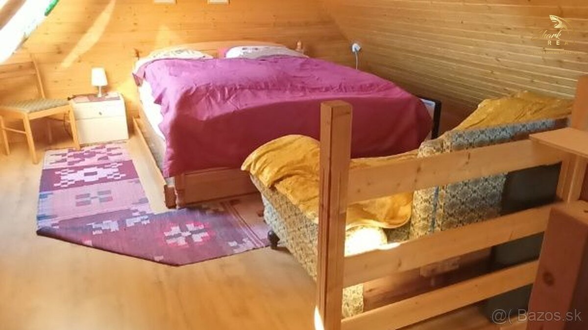 Útulná chalupa neďaleko Banskej Štiavnice