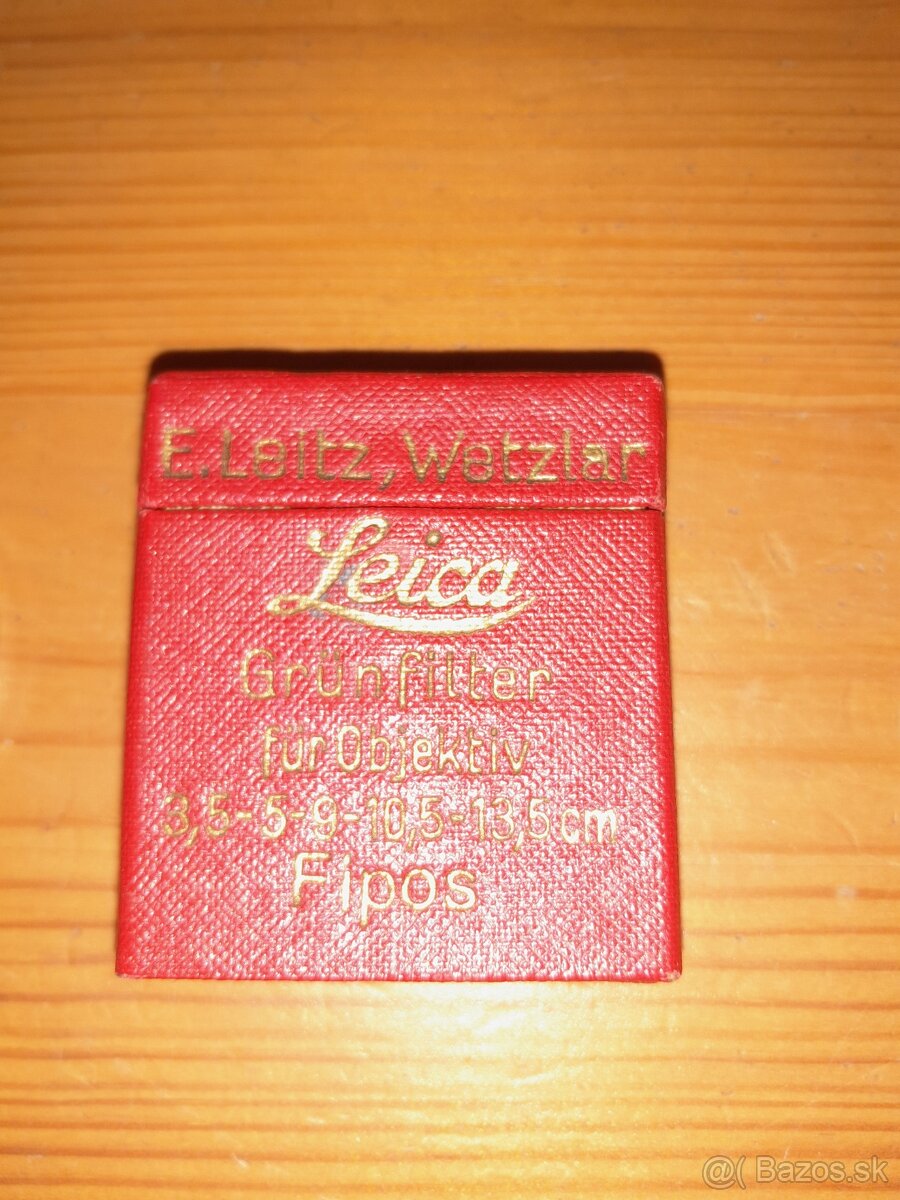 Leica - zelený filter