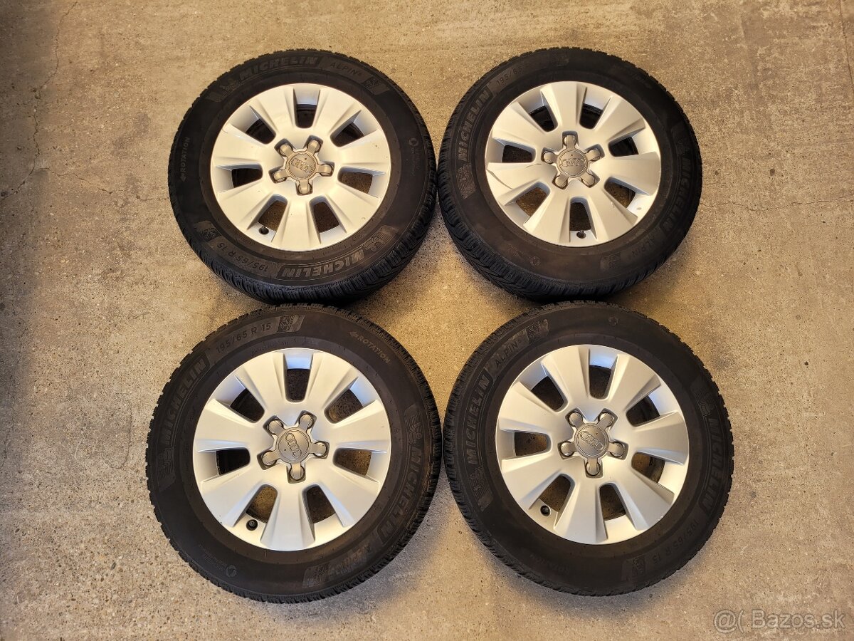 HLINIKOVE DISKY ORIGINAL AUDI A3 5X112 195/65 R15