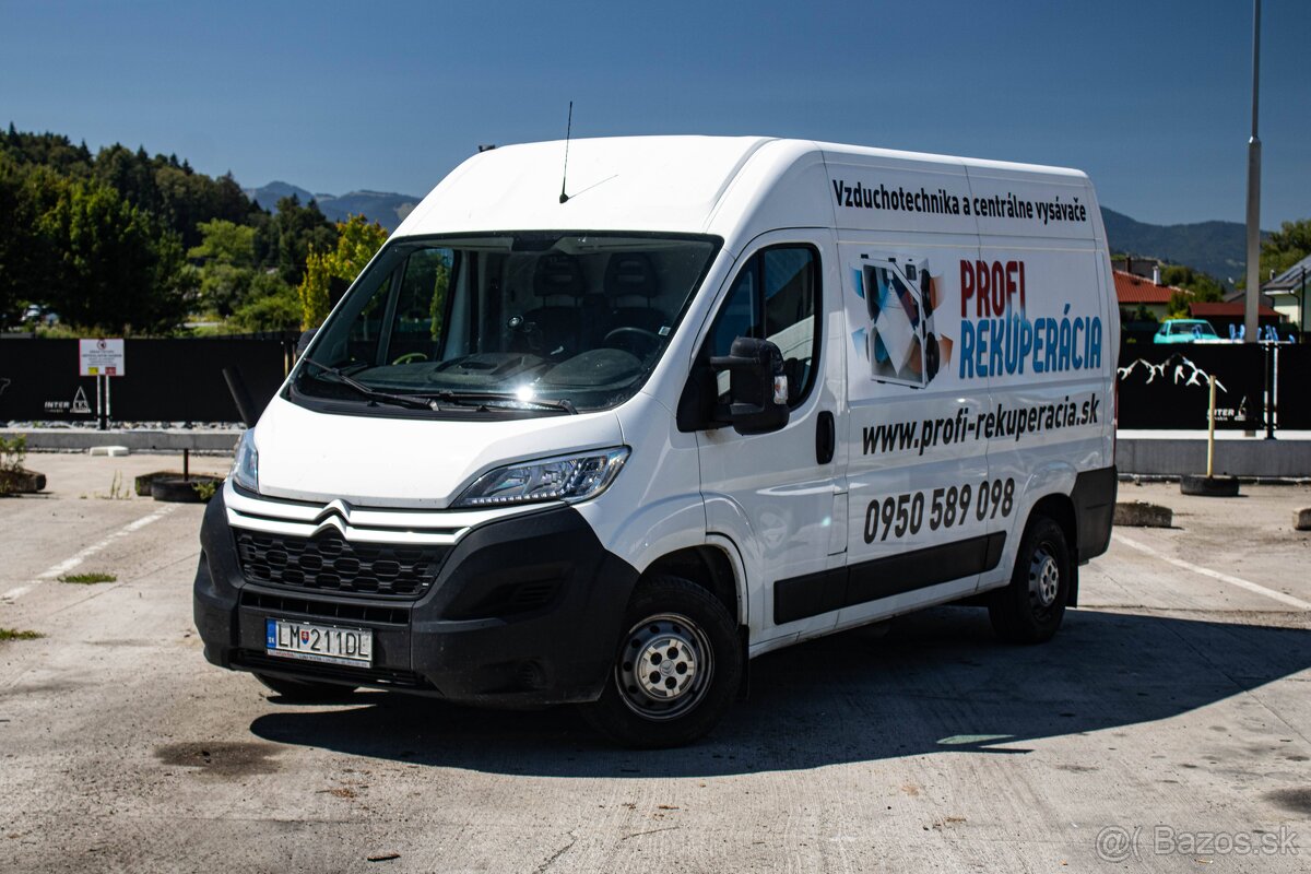Citroën Jumper L2H2 96kW, M6, Ťažné, Nová STK, Odpočet DPH
