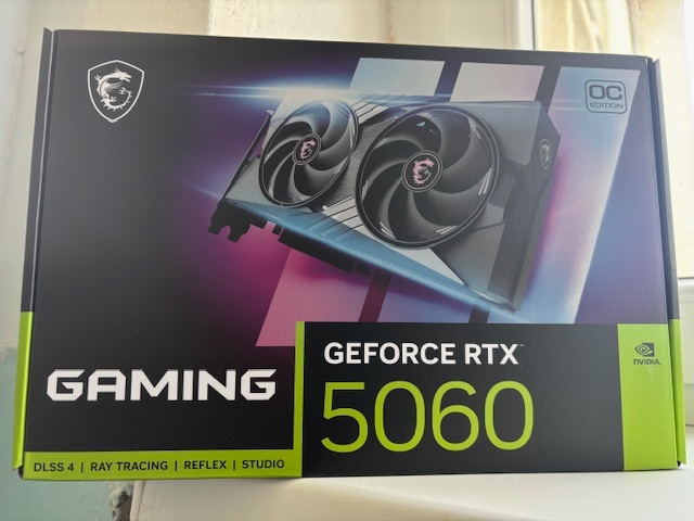 MSI GeForce RTX 5060 8G GAMING OC